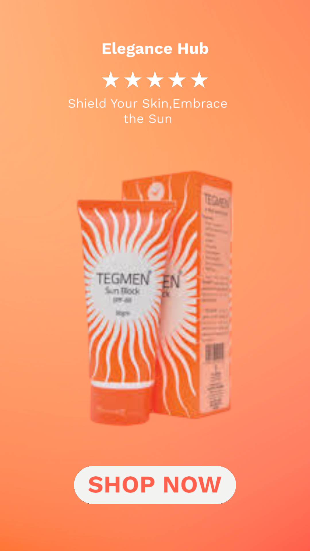 Tegmen 60 Sunblock